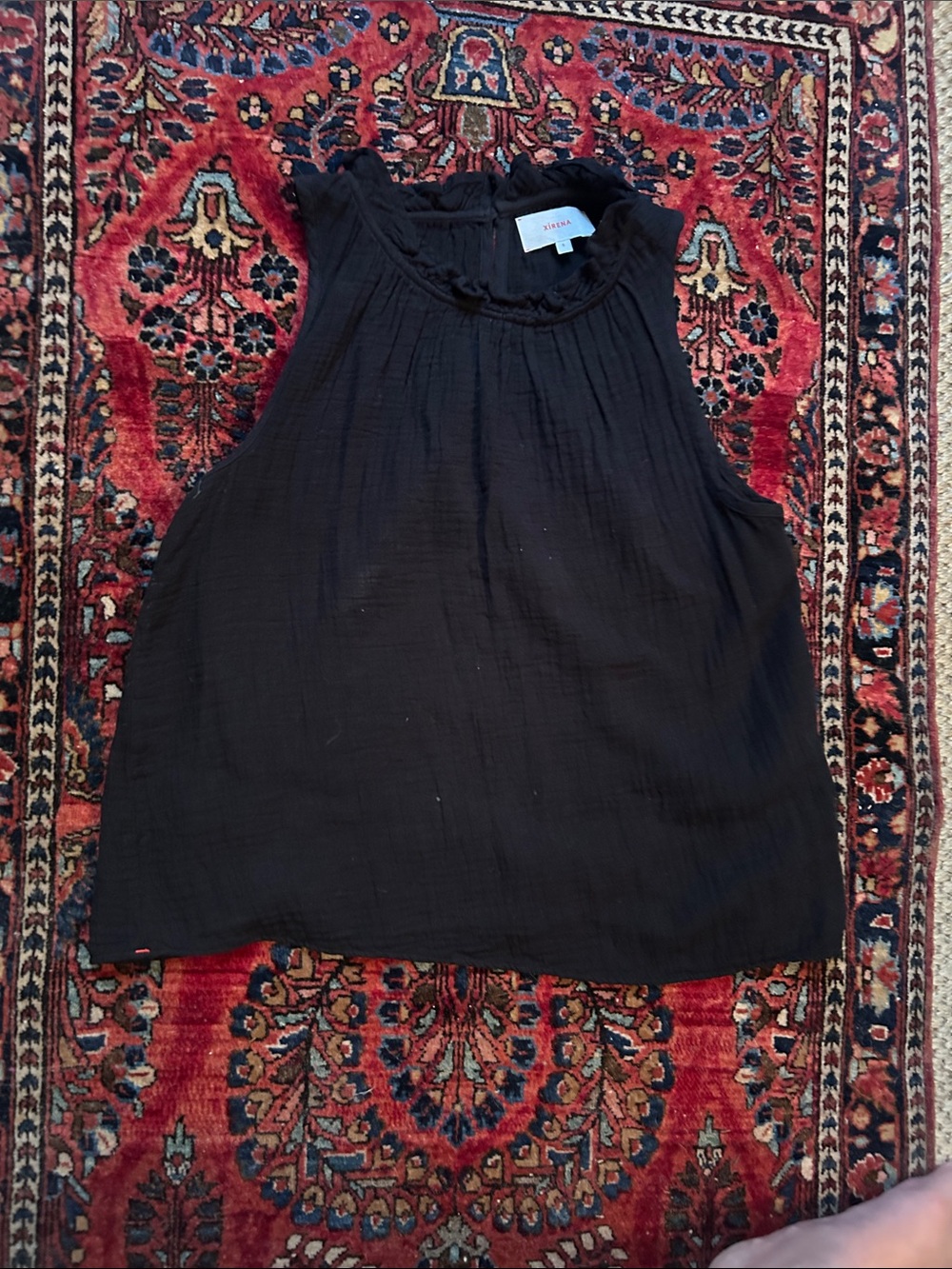 sleeveless Xirena top, size small